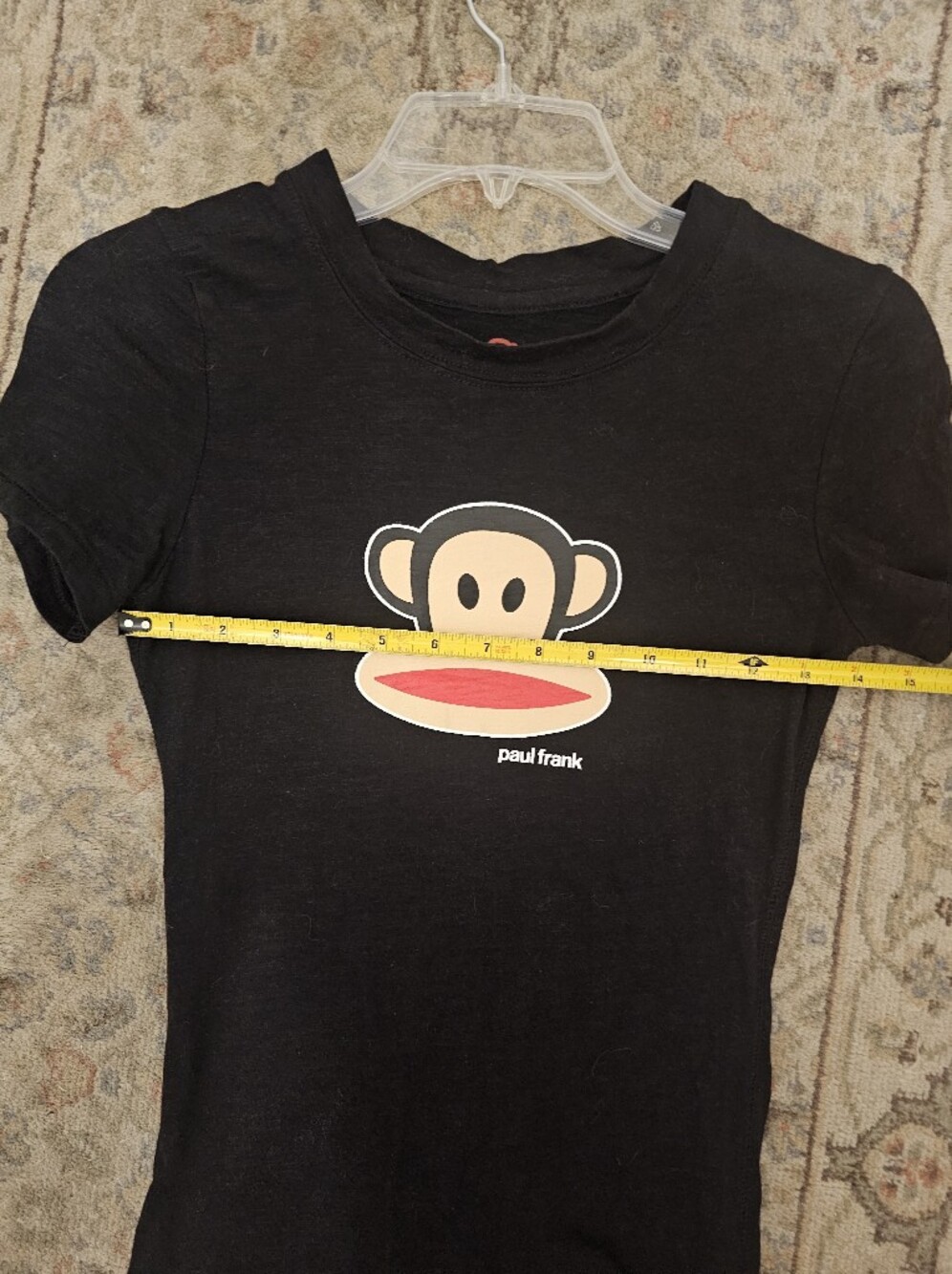 Vintage Paul Frank Black Short Sleeve Tee with Julius Graphic XS EUC - Picture 7 of 7